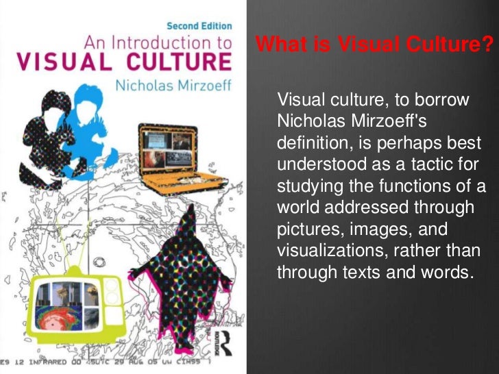 an introduction to visual culture nicholas mirzoeff
